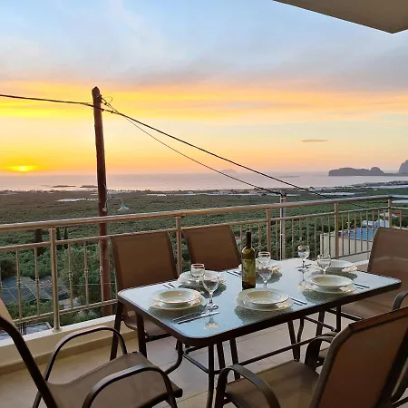 New Villa Kalimera, View To Falasarna Beach Platanos  Exterior photo